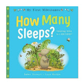 My First Milestones: How Many Sleeps? - Amber Stewart - The English Bookshop